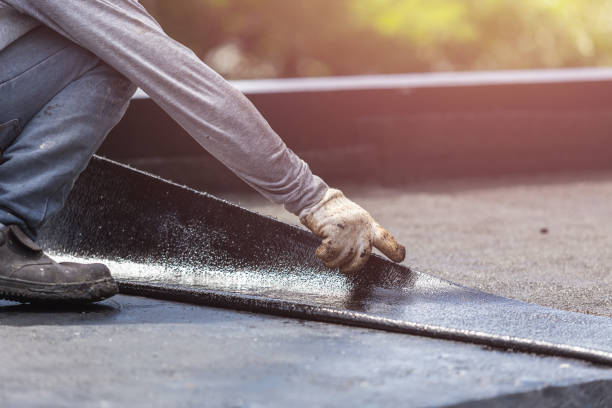 Professional Crawl Space Encapsulation technician working in Alger, OH